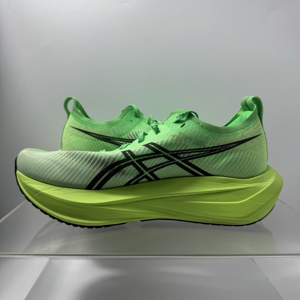 ASICS Megablast Green Running Shoes Sneakers 1013A170 Men's Size 8 - Picture 4 of 12